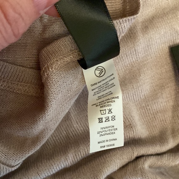 NWT SAVVI MD Light Muted Purple (Cloud Grey) Asymmetrical DARCY Top - Picture 15 of 15